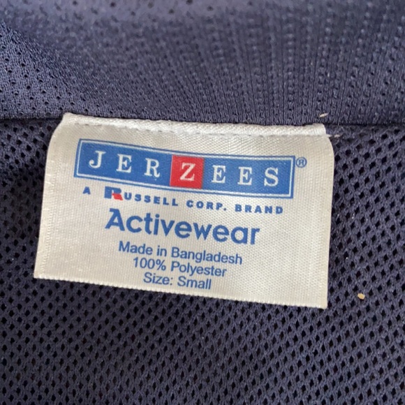 Men’s Jerzees Activewear Windbreaker Jacket Small - Picture 4 of 8